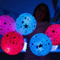 Hisab/Joker Company AB LED-Balloner Stjerner - Balloner
