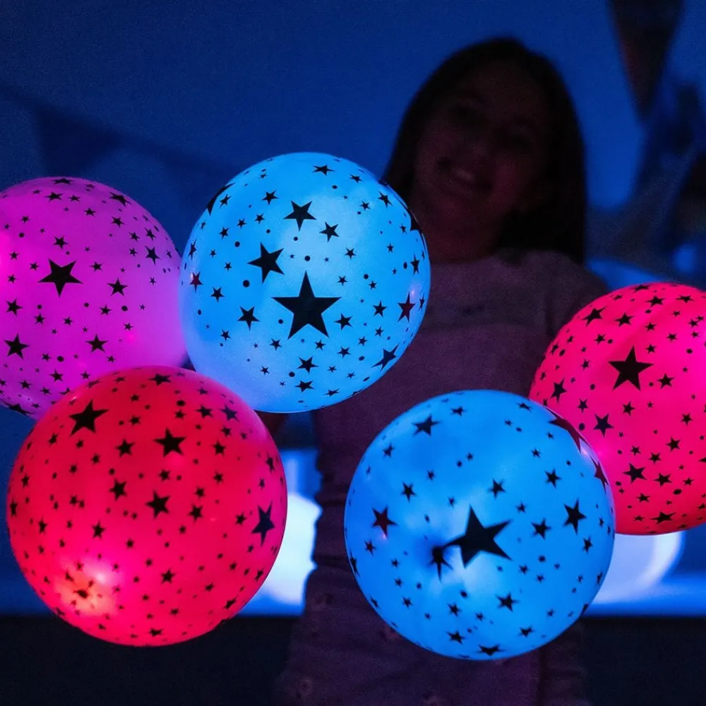 Hisab/Joker Company AB LED-Balloner Stjerner - Balloner