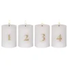 Star Trading AB LED Bloklys Flamme Advent - Hjem & Husholdning