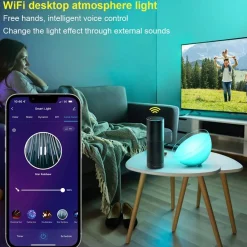The Glowhouse Ltd LED-Lampe Rund WiFi - Hjem & Husholdning