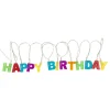 Out of the blue KG LED Lyskæde Happy Birthday - Oppyntning|Hjem & Husholdning
