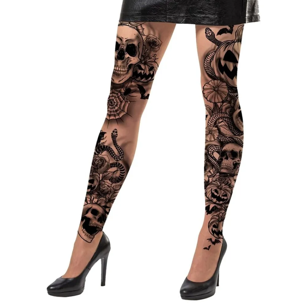New Fiestas Guirca, S.L Leggings Tatoveringer Halloween