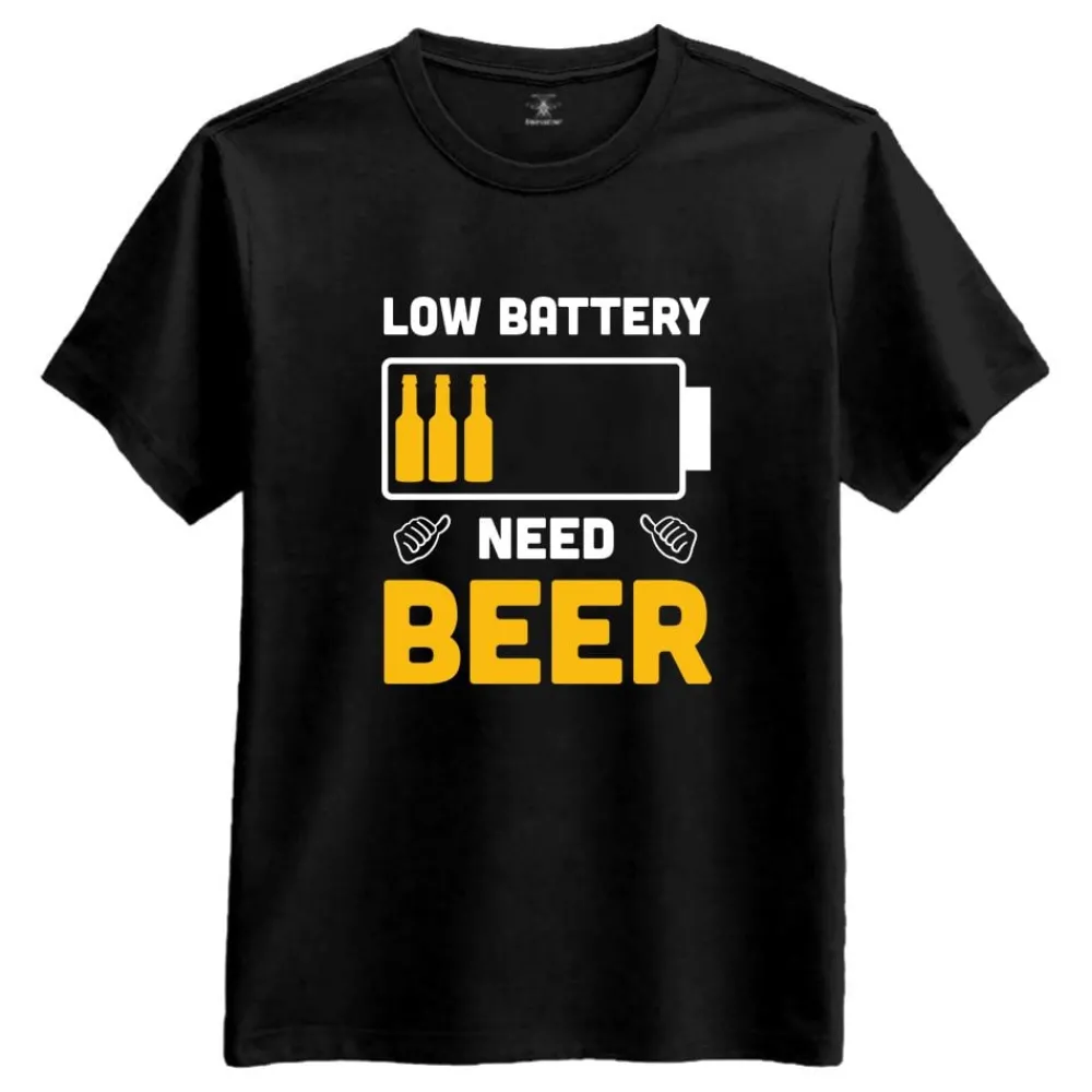 Netshirt Group AB Low Battery Need Beer T-shirt