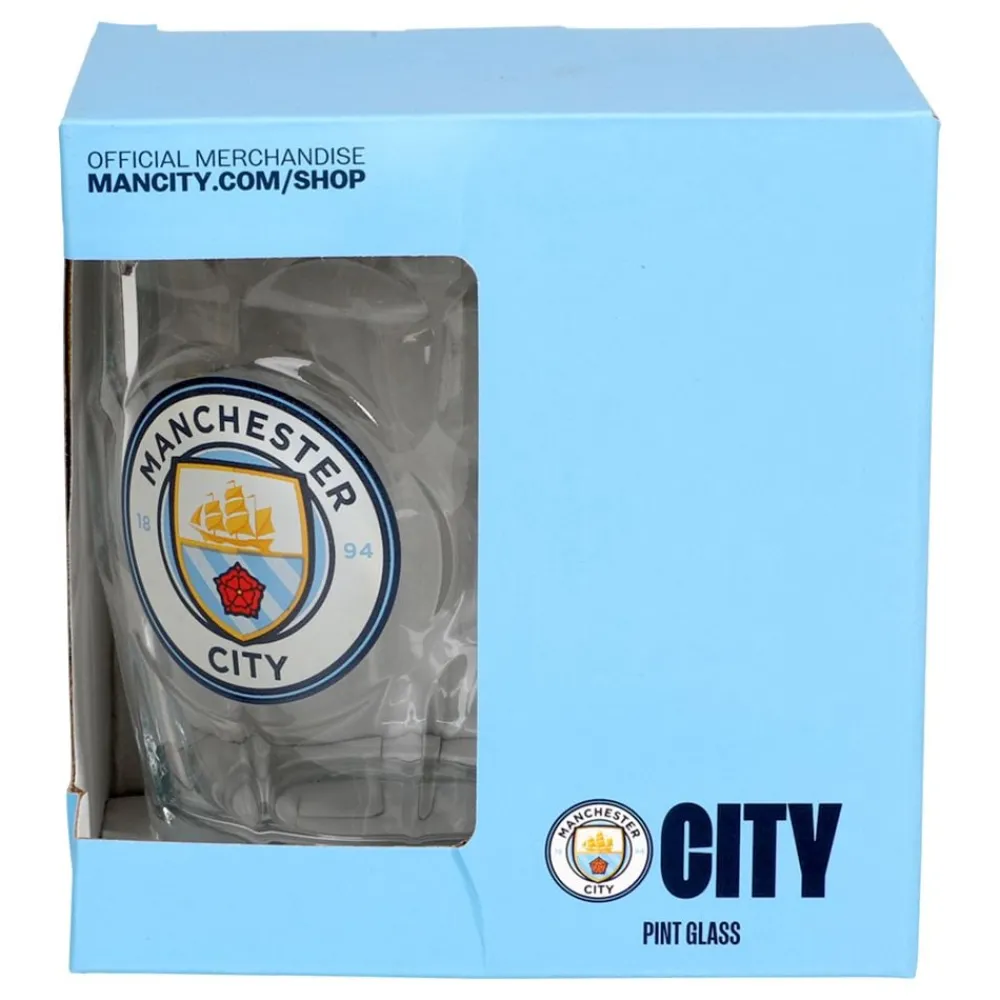 Hisab/Joker Company AB Ølsejdel Manchester City - Drikkeglas