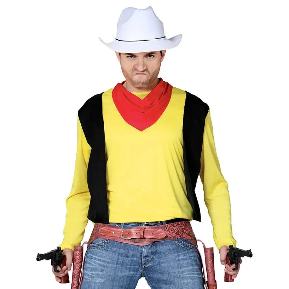 Fiestas Guirca, S.L Lucky Cowboy Kostume - Udklædningskostumer|Kostumetema