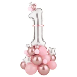 Hot PartyDeco sp. z o.o. Lyserød Ballonbuket 1 år