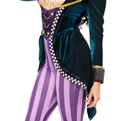 Leg Avenue Europe Mad Hatter Jumpsuit Deluxe Kostume