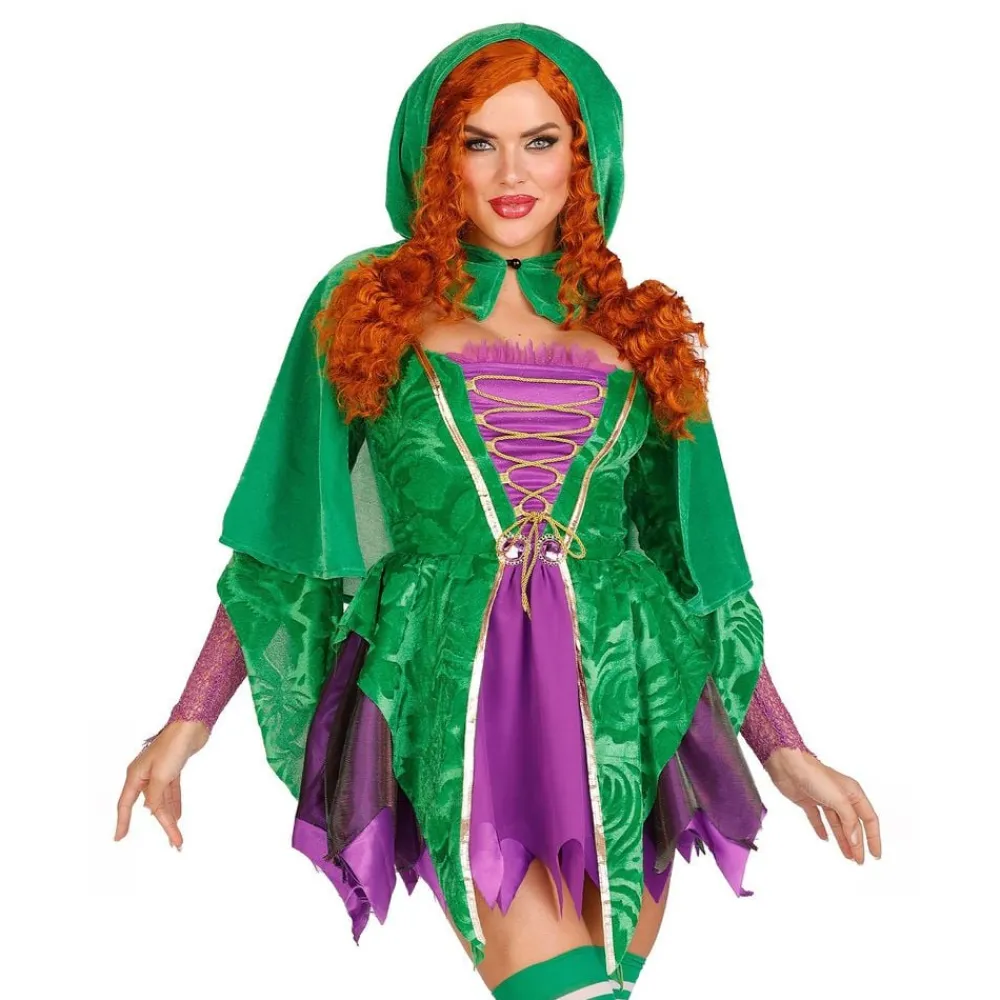 Leg Avenue Europe Magisk Heks Grøn Deluxe Kostume