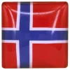 Inter Agenturer AB Magnet Flag Norge - Souvenirs|Hjem & Husholdning