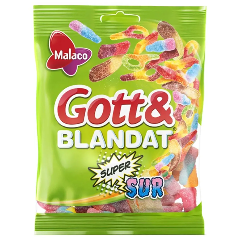 Online ERT Godis AB Malaco Gott & Blandat Supersur