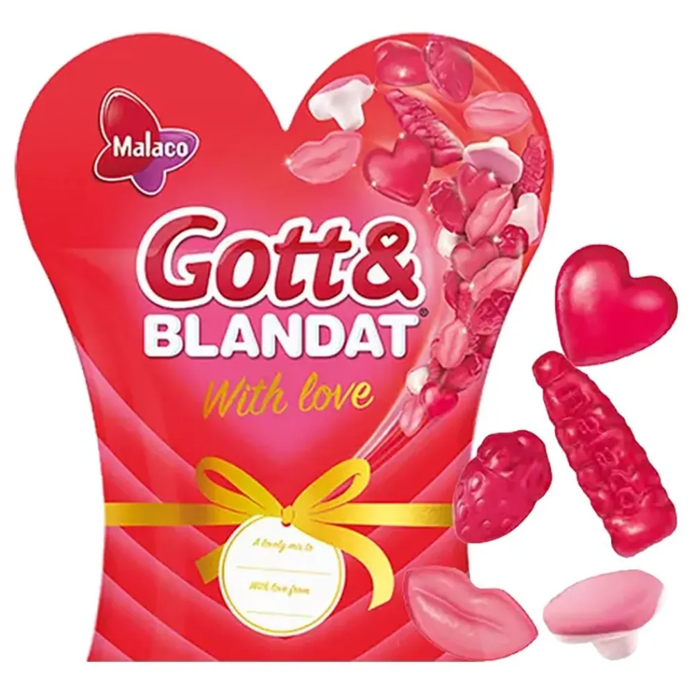 ERT Godis AB Malaco Gott & Blandat With Love - Slik