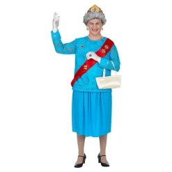 Widmann S.r.l. Mandlig Queen Elizabeth Kostume - Udklædningskostumer|Kostumetema