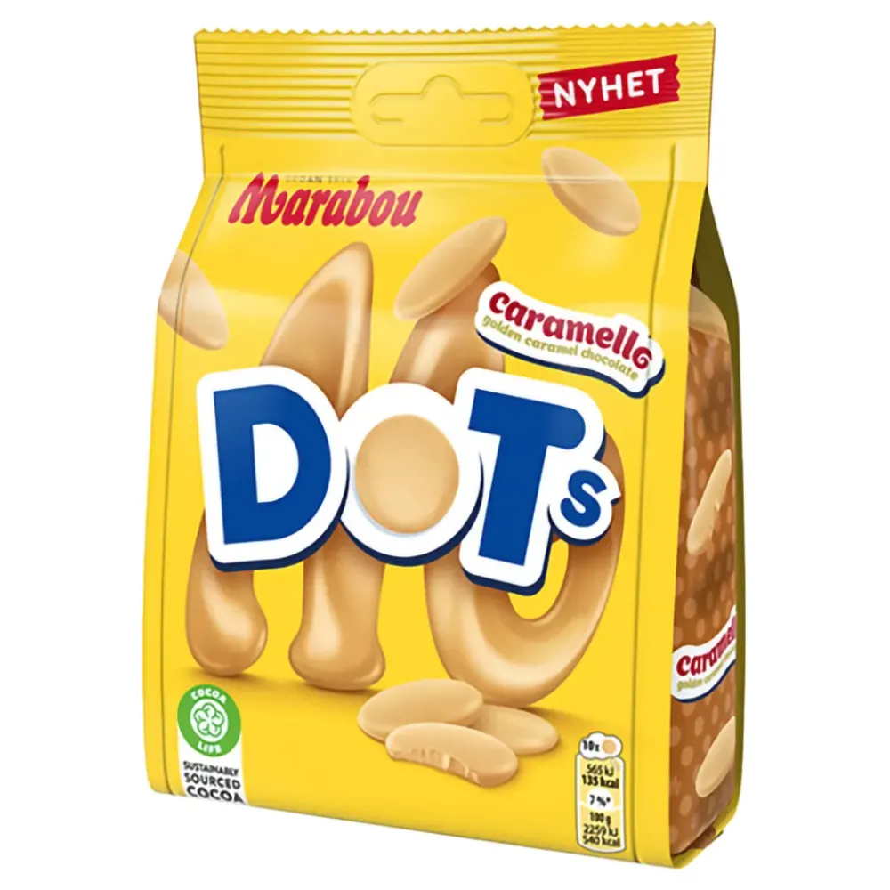 Discount ERT Godis AB Marabou Dots Caramello