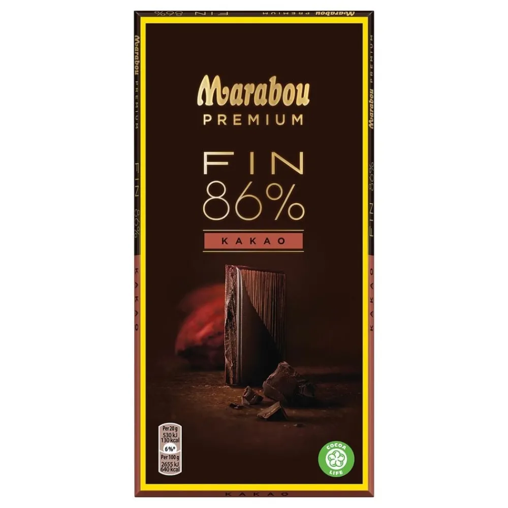 ERT Godis AB Marabou Premium Dark 86% - Slik