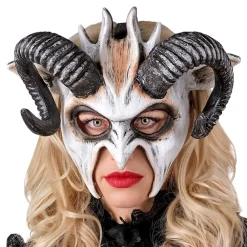 Widmann S.r.l. Maske Dæmon med Horn - Masker