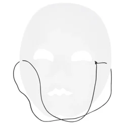 Boland Party Partners B.V. Maske Mimer Guld - Masker