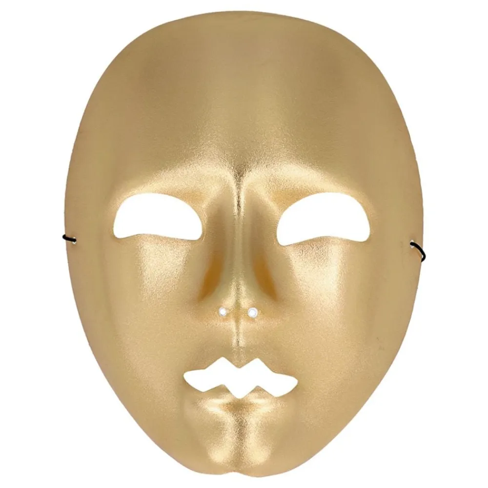Boland Party Partners B.V. Maske Mimer Guld - Masker