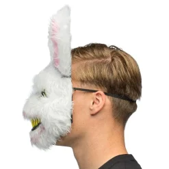 Boland Party Partners B.V. Maske Plysj Skræmmende Kanin - Masker