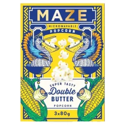 ERT Godis AB Maze Popcorn Double Butter - Snacks