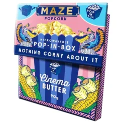 Outlet USA Godis AB Maze Popcorn Pop-In-Box Cinema Butter