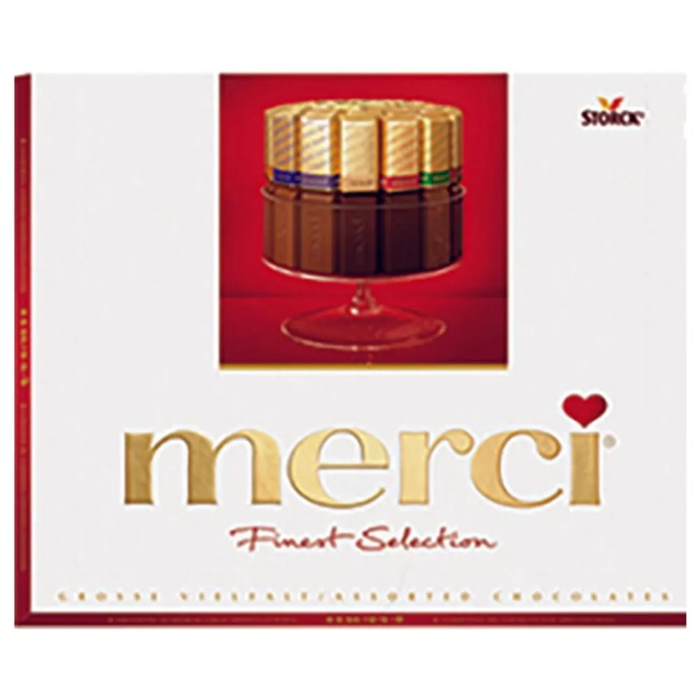 ERT Godis AB Merci Rød Gaveæske