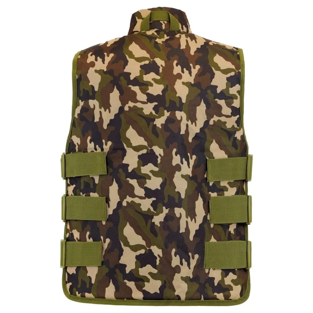Widmann S.r.l. Militærvest med camouflage til børn - Tilbehør|Udklædningskostumer