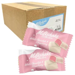 ERT Godis AB Milkshake White Choco & Strawberry Økonomipakke - Slik