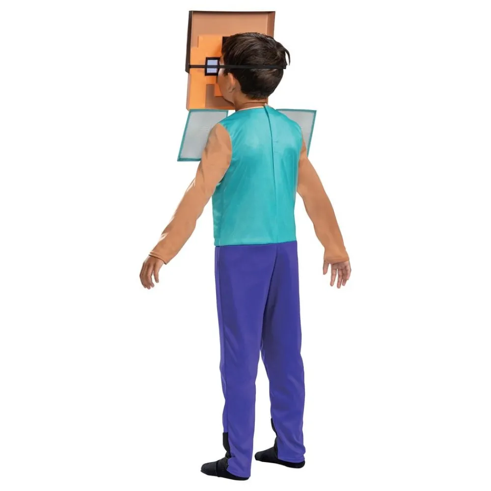 Jakks Europe B.V. Minecraft Steve Børnekostume - Udklædningskostumer|Kostumetema