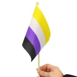 House of Nord AB Miniflag på Pind Non-Binær - Flag