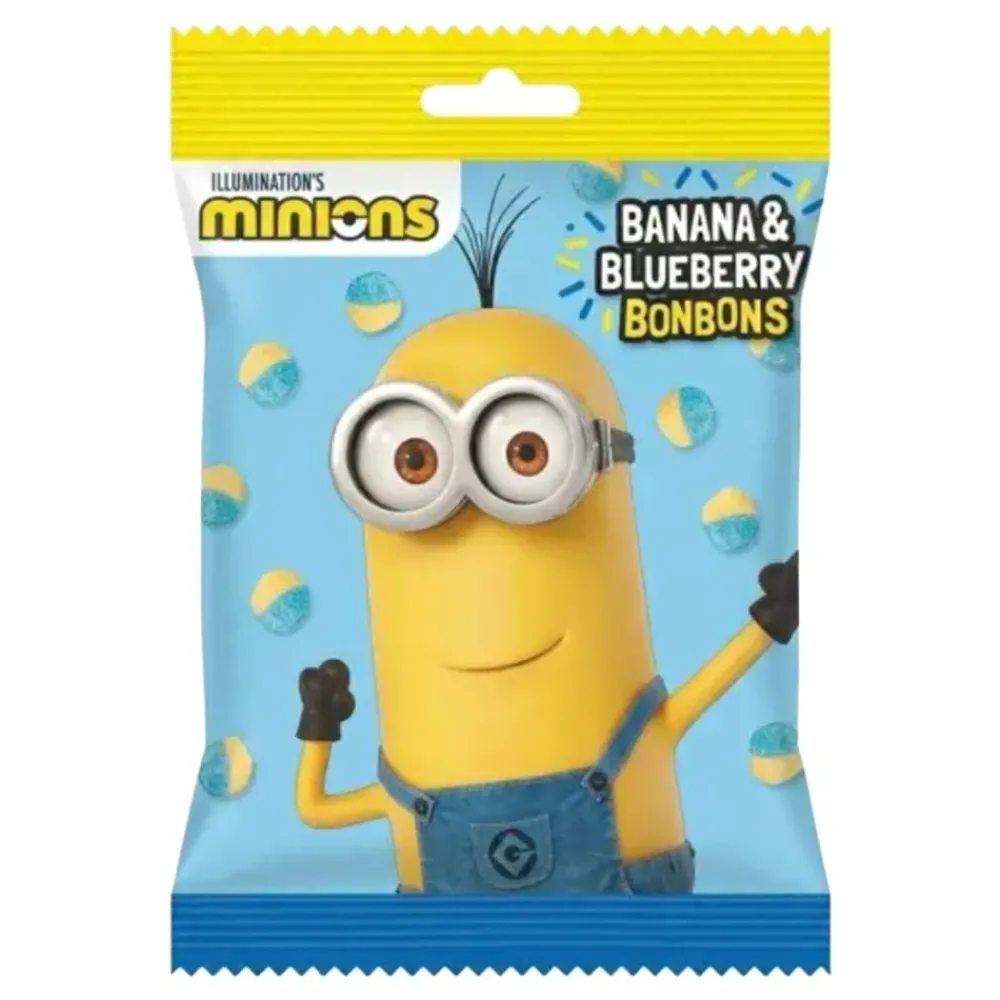 USA Godis AB Minions Banan & Blåbær BonBons - Slik