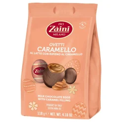 New Hultén försäljning AB Mælkechokoladeæg med karamelfyld