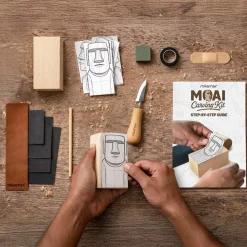 New Mikamax B.V. Moai Carving Kit