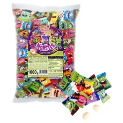 ERT Godis AB Monster Mix Sour Fizzy Candies Økonomipakke - Slik