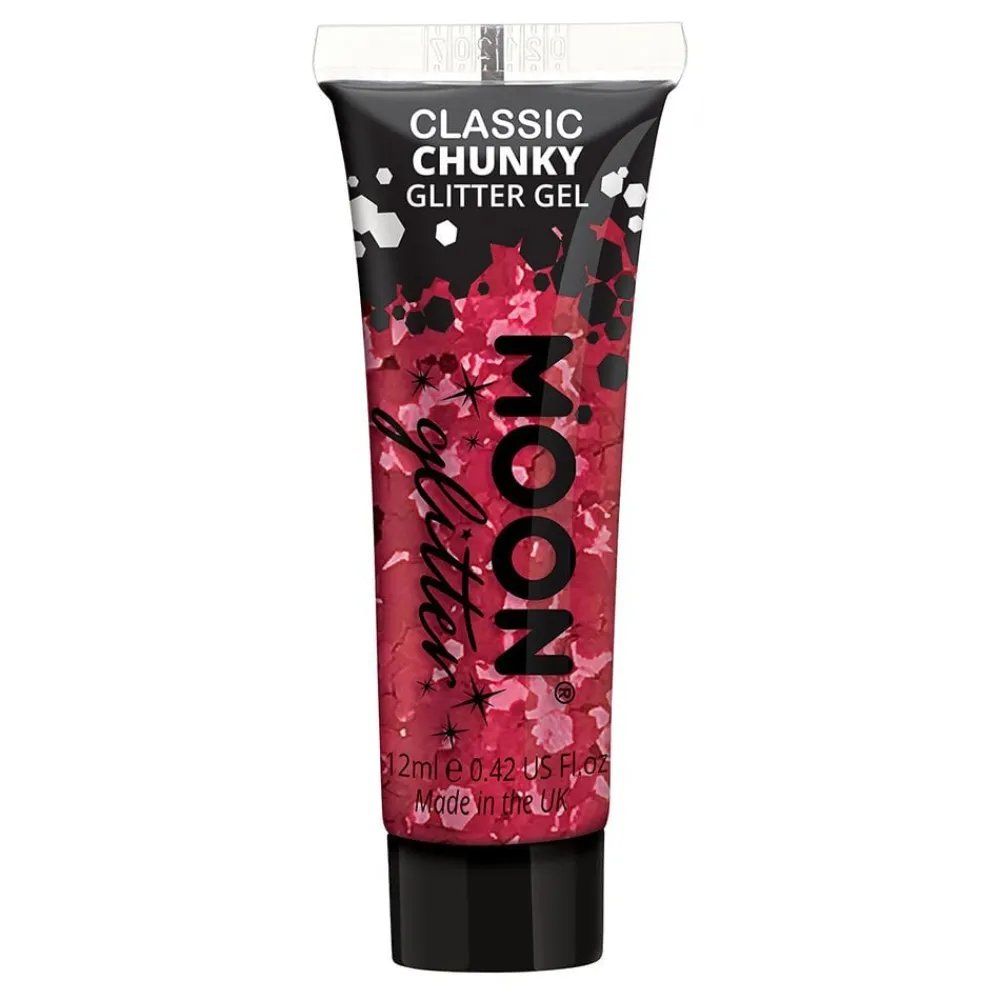 Rubies Netherland B.V. Moon Creations Chunky Glitter Gel - Sminke