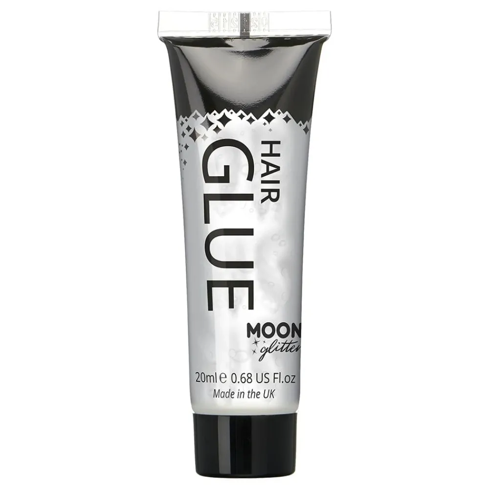 Rubies Netherland B.V. Moon Creations Glitter Hair Glue Clear - Sminke