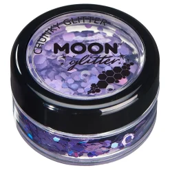 Rubies Netherland B.V. Moon Creations Holografisk Chunky Glitter - Tøj|Sminke