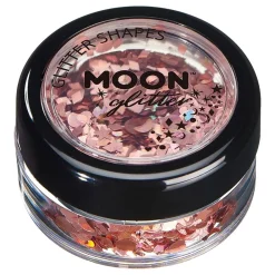 New Rubies Netherland B.V. Moon Creations Holografisk Glitter Shapes
