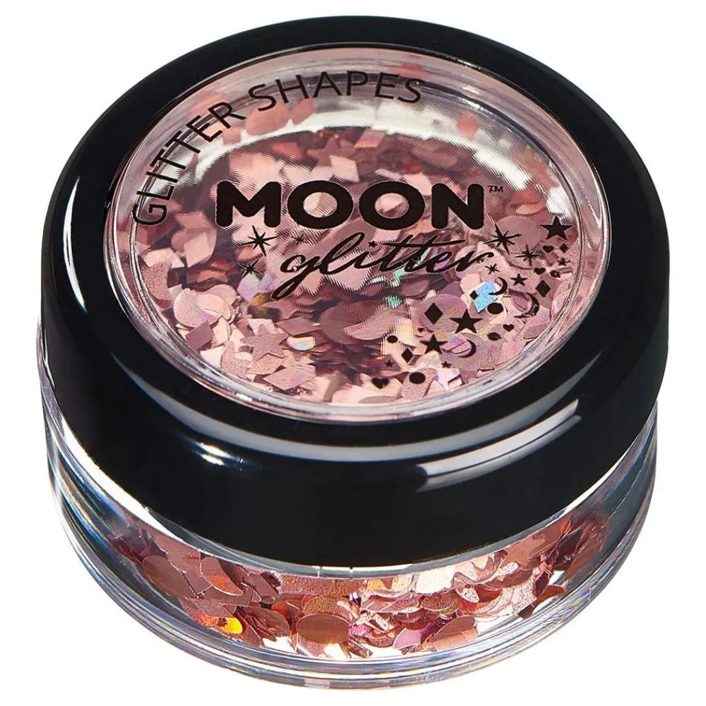 New Rubies Netherland B.V. Moon Creations Holografisk Glitter Shapes