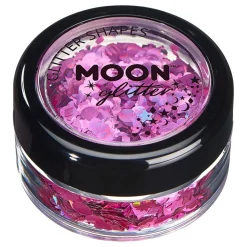 New Rubies Netherland B.V. Moon Creations Holografisk Glitter Shapes
