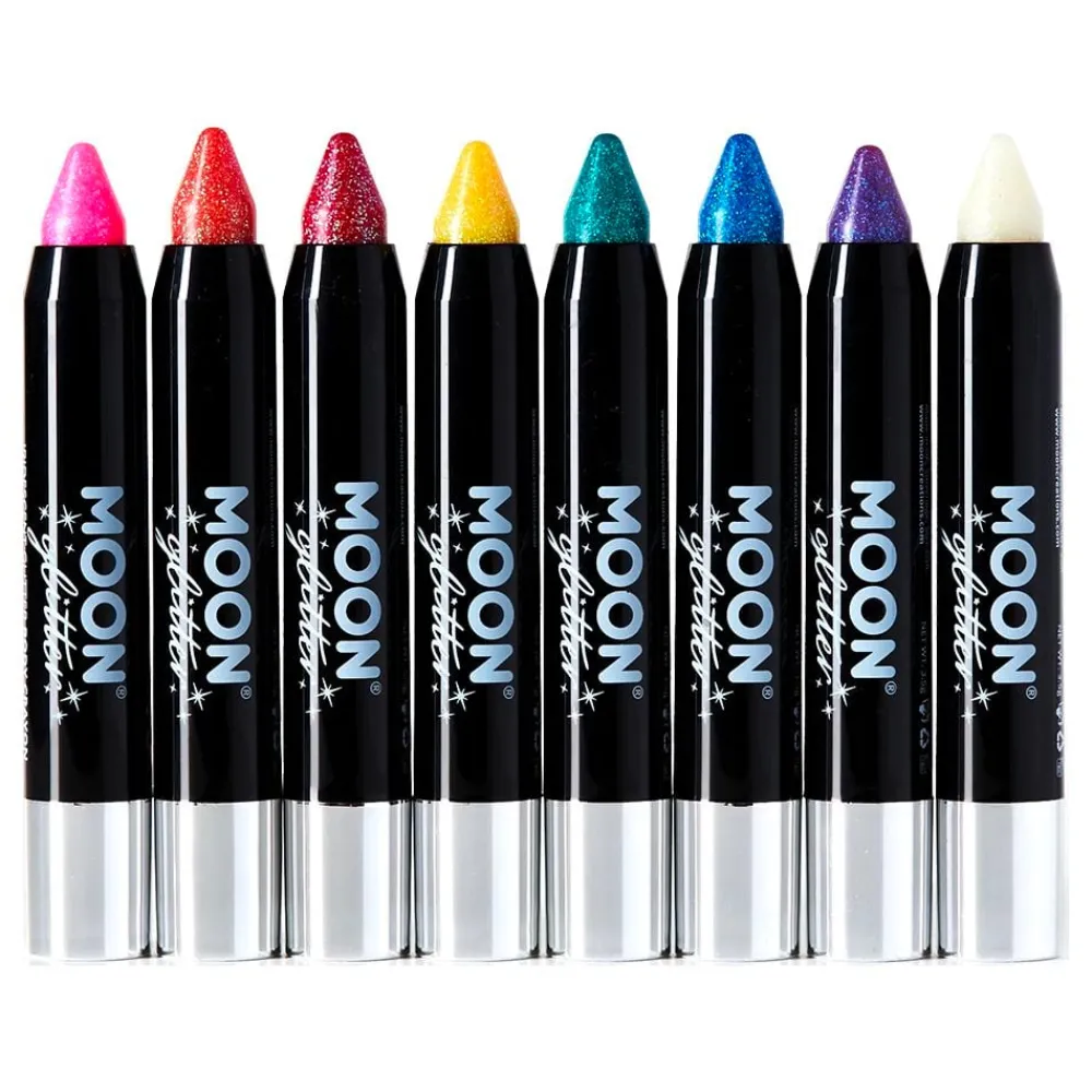 Sale Rubies Netherland B.V. Moon Creations Iridescent Glitter Body Crayons