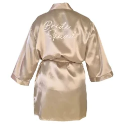 Folat B.V. Morgenkåbe Bride Squad Creme - Tøj