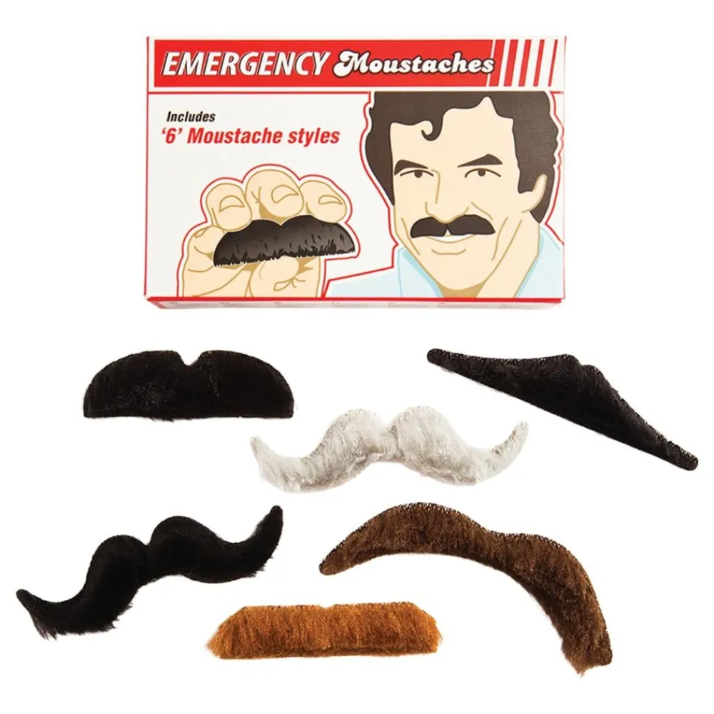 Ohlsson & Lohaven AB Moustaches til Nødstilfælde - Spøg Og Skæmt-Artikler & Pranks|Tilbehør