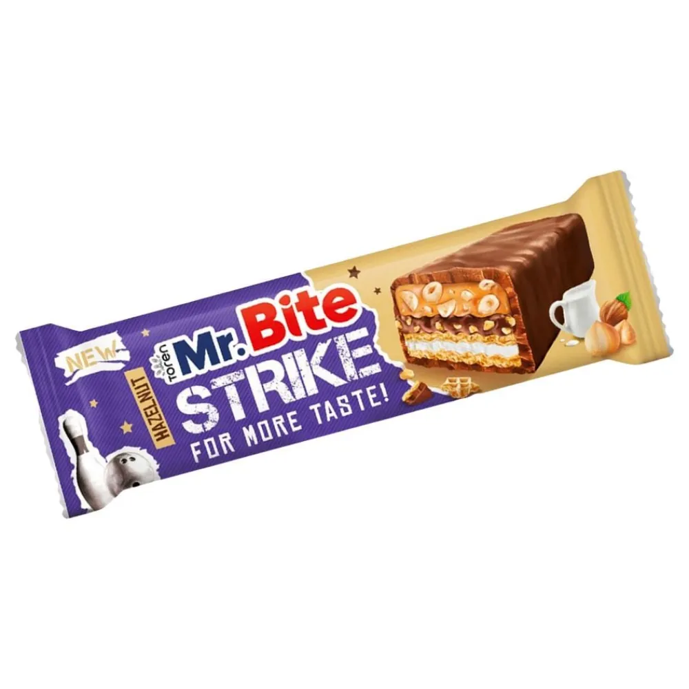 ERT Godis AB Mr. Bite Strike Hasselnød Økonomipakke - Slik