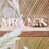 Best Ginger Ray Ltd Mr & Mrs Skilt Roséguld Akryl