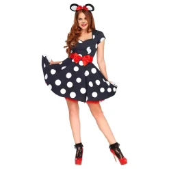 Discount Leg Avenue Europe Mus Kjole Deluxe Kostume