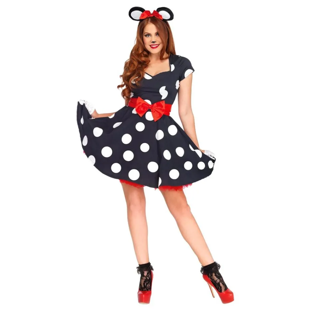 Discount Leg Avenue Europe Mus Kjole Deluxe Kostume