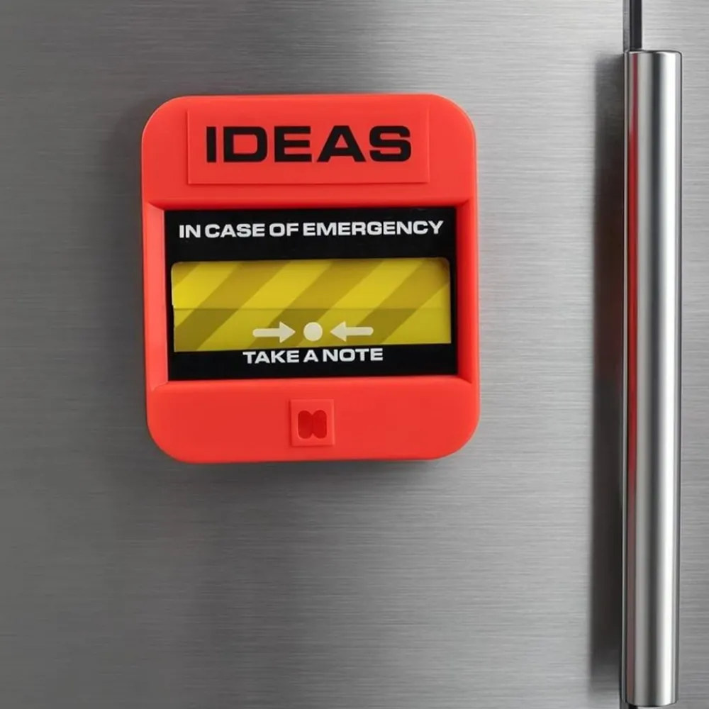 New Ohlsson & Lohaven AB Mustard Emergency Sticky Notes