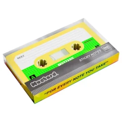 Ohlsson & Lohaven AB Mustard Kassette Sticky Notes - Spil & Leg|Hobby & Fritid