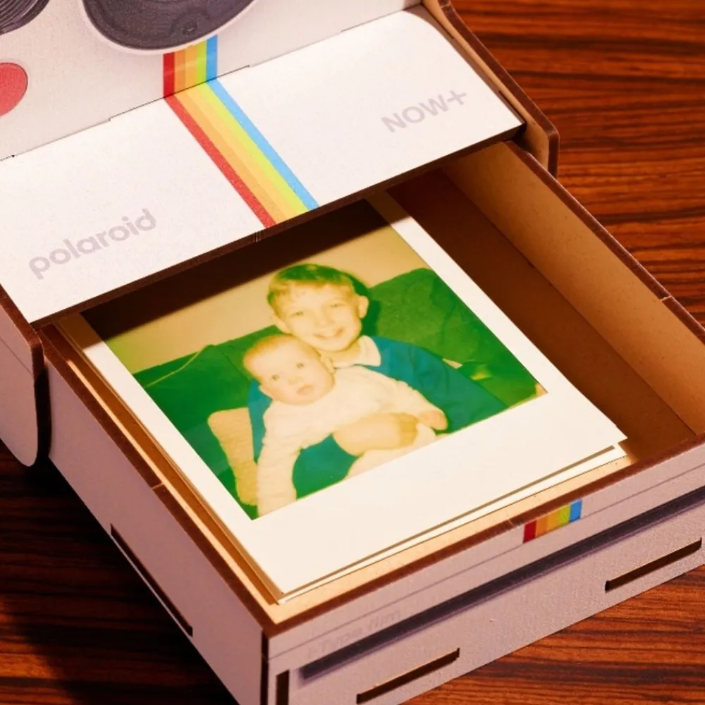 Sale Ohlsson & Lohaven AB Mustard Polaroid Skrivebordsorganisator