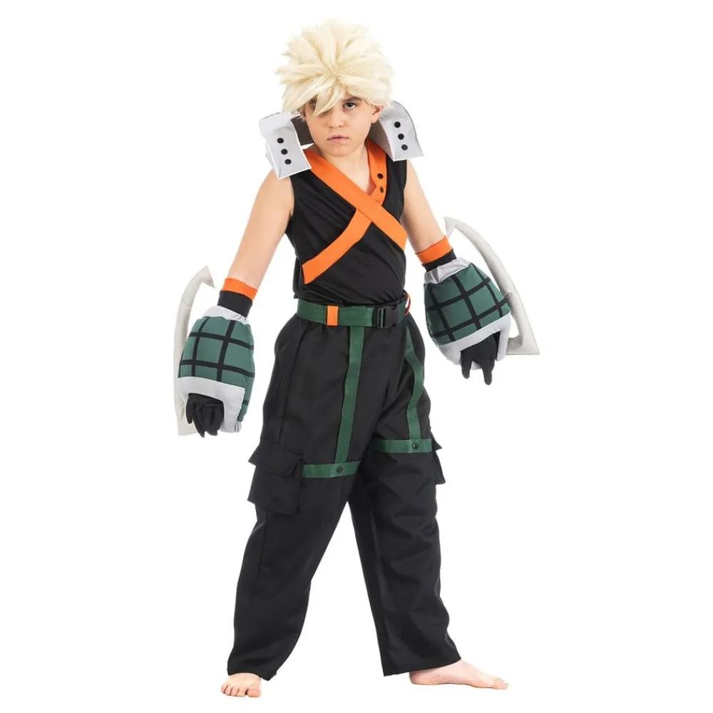 Online CHAKS My Hero Academia Katsuki Bakugo Børnekostume